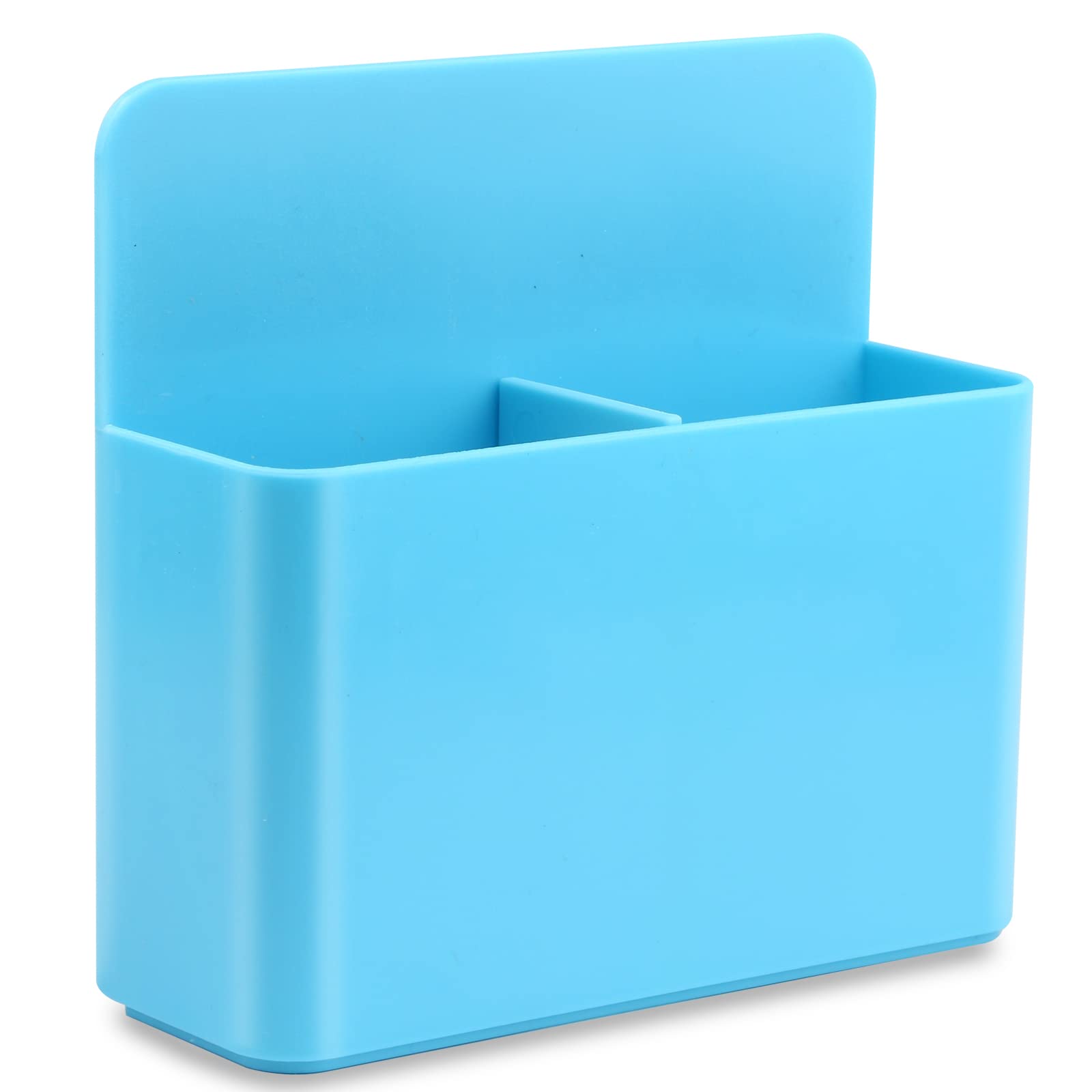 Levomat Magnetic Pen Holder Magnetic Marker Holder Whiteboard Pen Holder Organizer with Strong Anisotropic Magnet Pad for Whiteboard, Fridge, Refrigerator, Locker, Office, Home, School (Mblue)