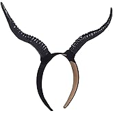 Beaupretty Antelope Horn Headband Gothic Halloween Hair Accessories Lightweight Cosplay Headpiece for Party and Festival