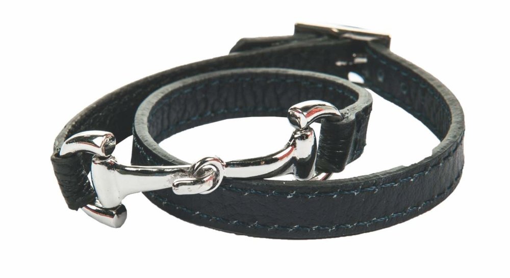 HKM Bit, M, dark 54876900 Leather Bracelet