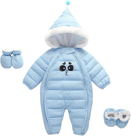 Happy Cherry Costume Animal Baby Hooded Romper Flannel Winter Jumpsuit Toddler Girl Boy Clothes Winter 3