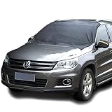 Chanvi Windshield Cover Snow Magnetic Shade Ice Frost Rain Resistant, Waterproof Windproof Dustproof Outdoor Car Covers
