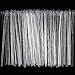100 Pieces Swizzle Sticks Ball Head Stirrer Disposable Plastic Round Top Crystal Bar Swizzle Sticks Cocktail Coffee Drink Stirrers for Party Wedding Supplies