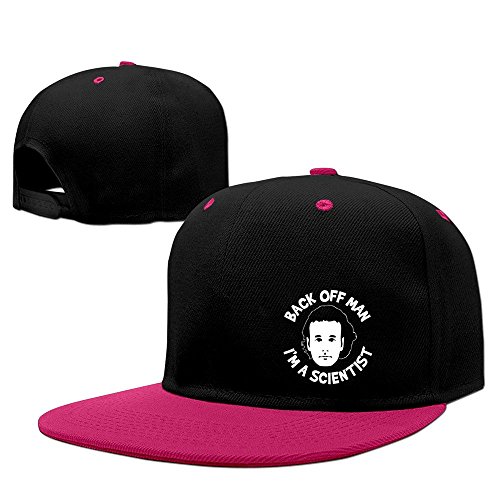 Back Off Man - I'm A Scientist - Bill Murray Ghostbusters Flat Bill Hip Hop Hats Cool