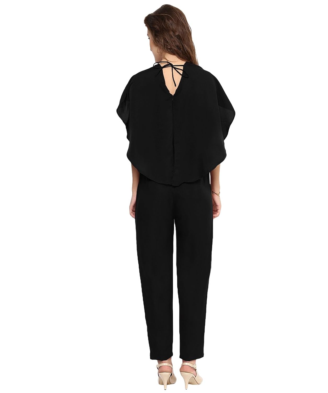 uptownie lite solid cap sleeve jumpsuit