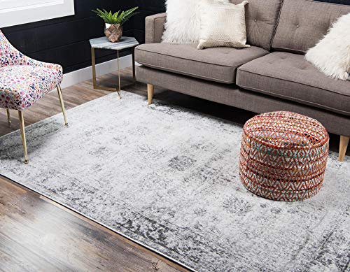 Unique-Loom-Sofia-Traditional-Area-Rug-4-0-x-6-0-Gray