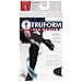 Truform Compression Socks, 30-40 mmHg, Men's Dress Socks, Knee High Over Calf Length, Navy, Large