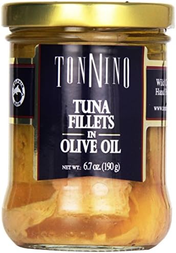 Tonnino Tuna Yellow Fin Fillets in Olive Oil, 0.79 Pound