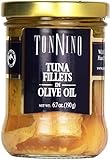 Tonnino Yellowfin Tuna Fillets in Olive Oil 6.7 Oz. Jar