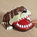 Bits and Pieces - Hungry Snappy Dog Game - Dentist Game - Classic Biting Hand Game-Catch Me Game, Vicious Dog Attack, Fun Game - Measures 6-1/2