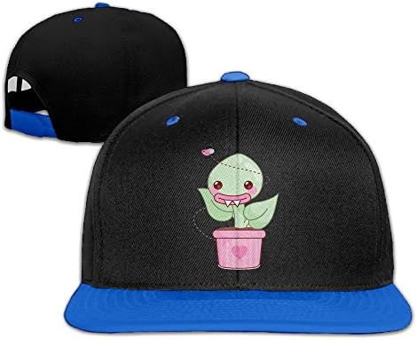 Guoren Cute Flytrap Unisex Adjustable Contrasting Hip-pop Cap RoyalBlue