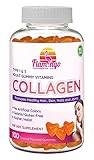 Flamingo Supplements - Hydrolyzed Collagen Gummies Type I & III | Kosher & Halal, No Gelatin, Non GMO | Strengthen Hair, Skin, Nails & Joint Care | Tropical Flavor | 100 Count