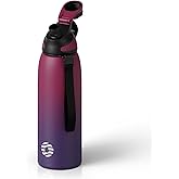 Fjbottle Insulated Stainless Steel Water Bottle, 20 Oz Leakproof Water Bottles, Ice Reusable Tumbler, Double Wall Vacuum Jug, Lightweight Durable for Traveling & Sports, Workout, 20oz