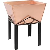 Achla Designs Marion I Planter-Copper Plated Tapered Planter