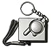 Minder® 140db Police Approved Mini Minder Loud Personal Staff Panic Attack Safety Security Alarm Keyring - Secured by Design Approved (Police Preferred Specification) (Silver)