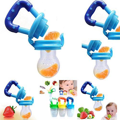 Da.Wa Baby Bite Feeding Pacifier Baby Food Feeder Pacifier Teether Nipple Bottles Nipple Teat for Fruits and Vegetable