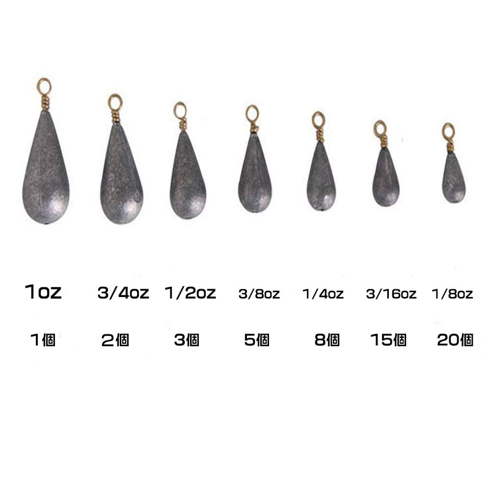 ユニーク釣り オモリ 鉛 すべての魚の画像