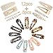 20Pcs Pearl Hair Clips Cute Acrylic Resin Hair Barrettes for Women Girls,Fashion Geometric Alligator Hair Pins Accessories for Valentines Day Birthday Wedding Party Headwear Styling Tools