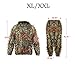 DoCred Ghillie Suit for Men, 3D Lightweight Hooded Camouflage Ghillie Breathable Hunting Suit