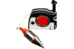 Oubit Plumb Bob Setter, Plumb Bob Setter Magnetic Plumb-Rite with 4.5m Auto Recoiling Cord Quick-Stabilizing Bob
