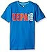 U.S. Polo Assn. Little Boys Cotton Jersey Graphic Crew T-shirt, Blue Tile, 5/6