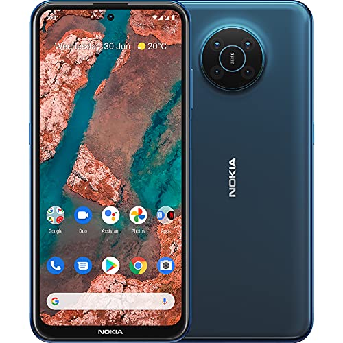 Nokia X20 - Smartphone 128Gb, 6Gb Ram, Dual Sim, Nordic Blue