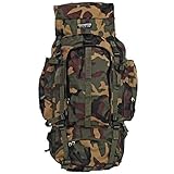 Large 34" Camo Backpack Day Pack Hiking Mountaineer