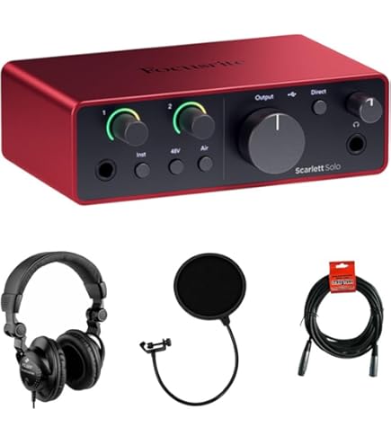 Amazon.com: Focusrite Scarlett 2i2 USB-C Audio Interface