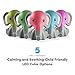 myBaby Kids Night Light, Elephant | Portable & Bedside Nightlight | 5 Color Changing LEDs & Auto Timer, Comfort Creatures