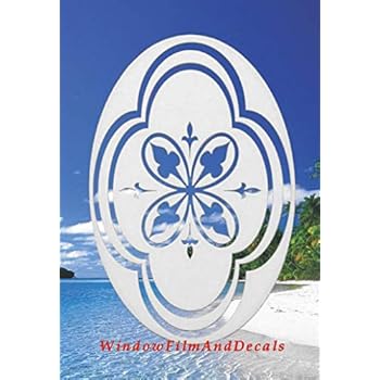 Flying Ducks Vinyl Etch Patio Door Window Mirror Frosted Glass