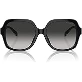 COACH Sunglasses HC 8395 U 50023C Cr614 Black Grey Gradient