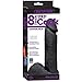 Doc Johnson Vac-U-Lock CodeBlack - UltraSKYN - 8 Inch Realistic Cock - F-Machine and Harness Compatible Dildo