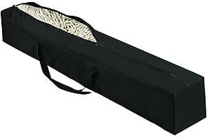 AYIXITIELU Oversized Hammock Storage Bag Heavy Duty Hammock Cover - 62''L x 10''W - Portable Steel Hammock Stand Carrying Bag with Strap Carry Holder - Durable and Waterproof, Black