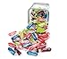 Assorted Rockin Rods Hard Candy, Fruit Flavored Individually Wrapped Candy - Bulk Pack 2 Pounds