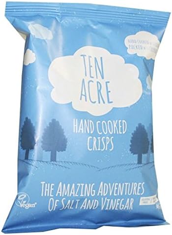 Ten Acre Crisps | Salt & Vinegar | 5 x 40g