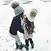 Baby Winter Warm Hat, Baby Newborn Knit Hat Infant Toddler Kid Crochet Hat Beanie Cap Grey
