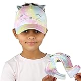 Ponyflo Kids Tie Dye Cat Face with Ears