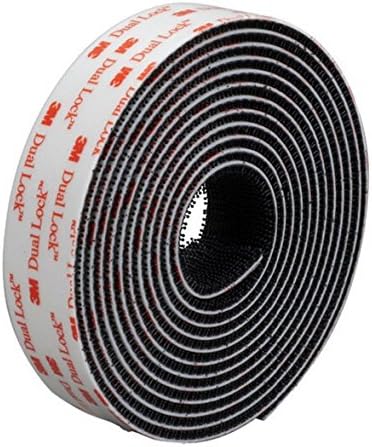 New 3M Dual Lock SJ3550 Black 25mm VHB Adhesive Tape Mushroom Fastener Tape Type 250 (25mm x 5 Meter)