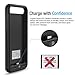 iPhone 7 Battery Case, Nero7 (Apple MFi Certified Connector) 120% Extra Charging Power Extended Portable Slim Protective Charger Juice Pack (Black)