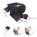 YICO Under Bed Restraint Set for Sex Play Adult Sex Things Sturdy Adjustable Strap with Soft Fur Wrist Hand and Ankle Cuffs Bondage Collection for Women Men Couple Pleasure, King Sized Mattress