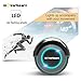 Hoverboard Lithium-Free Two-Wheel Self Balancing Electric Scooter UL 2272 Certified, Metallic Chrome LED Light (Chrome Black)