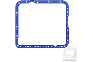 HRFFOE Upgraded Transmission Oil Pan Gasket Fit for GM 4L60E, 700R4, Compatible with Moroso 93104, High-Durometer Vulcanized 