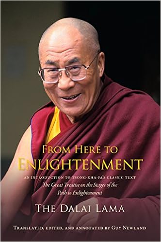 Amazon Fr From Here To Enlightenment An Introduction To Tsong Kha Pa S Classic Text The Great Treatise Of The Stages Of The Path To Enlightenment H H The Dalai Lama Newland Guy Livres