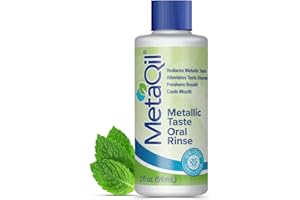 MetaQil Oral Rinse, Proven to Relieve Metallic, Bitter and Other Taste Disorders, Made from 8 Core Ingredients, Cools and Freshens Breath, Travel-Friendly Bottle, 1 Count