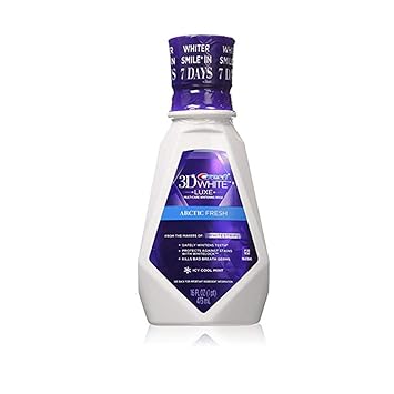Amazon Com Crest 3d White Arctic Fresh Rinse 16 Fl Oz Mouthwashes Beauty