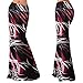 Novias Women Summer Multicolored Print High Waisted Beach Maxi Skirts Long Skirt(Leave) XL