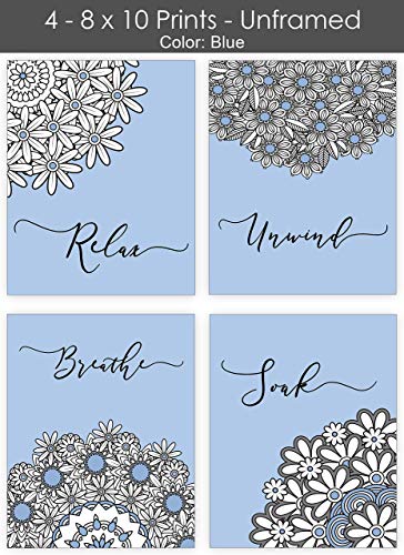 Amazon Com Bathroom Decor Wall Art Black And White Bathroom