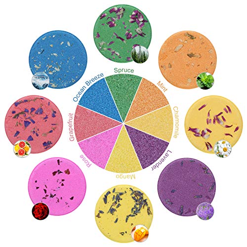 Peradix Shower Steamers - Mothers Day Gifts for Mom - [8X] Shower Bombs for Aromatherapy and Stress Relief - Great Birthday Gifts for Women Who Have Everything, Unique Gift for Women