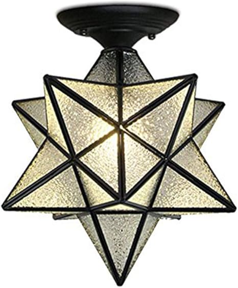 Kirin Flush Mount Ceiling Lamp 1 Light Ceiling Light Moravian Star