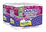 Quilted Northern Ultra Plush Bath Tissue, 18 Mega Rolls, Pack of 2 (36 Mega Rolls)