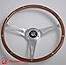 Horn Button Ring for 6-bolt Steering Wheels (Black)